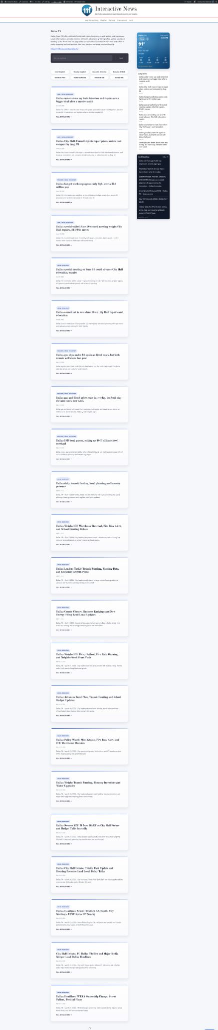 111Things Dallas local hub screenshot