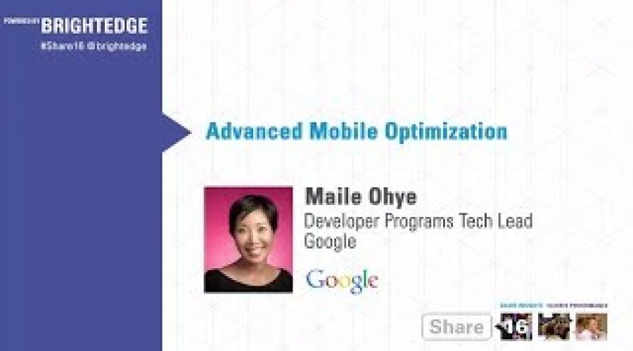 Advanced Mobile Optimization – Google and Mobile SEO – Share16