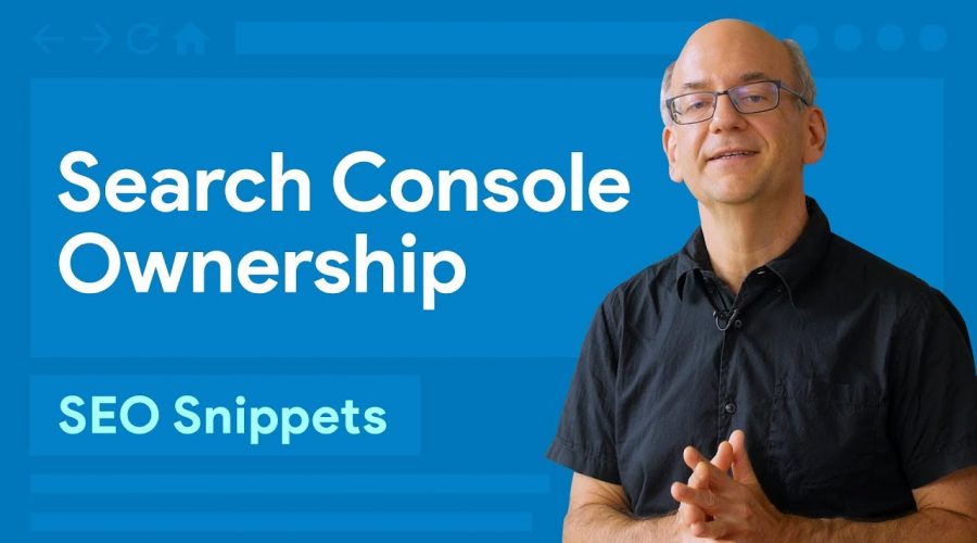 How do I regain ownership of a Search Console property?