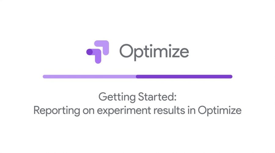 Getting Started: Reporting on experiment results in Optimize