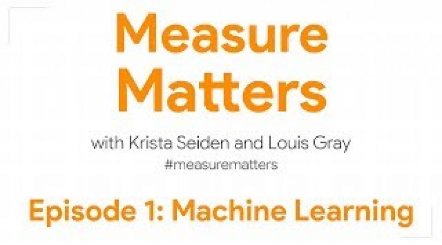 Measure Matters Episode 1: Machine Learning