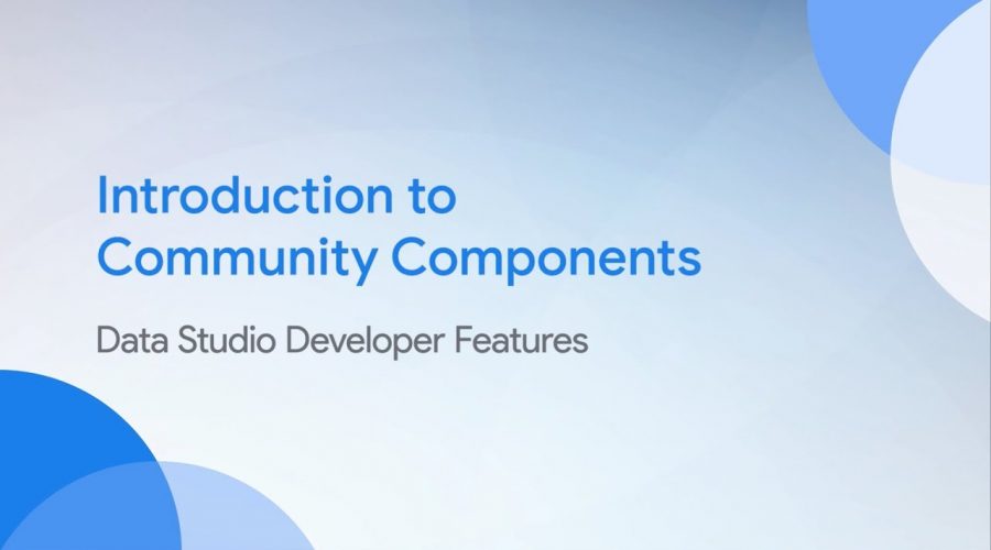 Introduction to Community Components