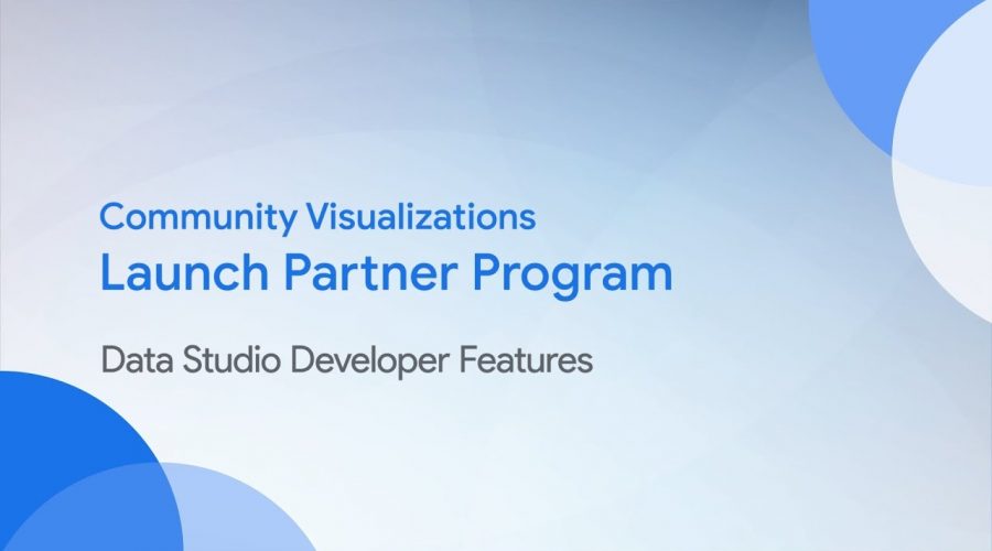 Community Visualizations: Launch Partner Program