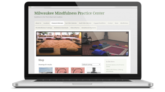 Milwaukee Mindfulness E-Commerce, Bookings, Web Application & Webmaster Services