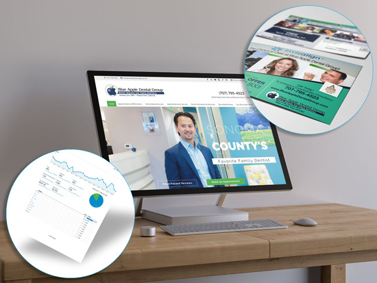 Blue Apple Dental Group project preview