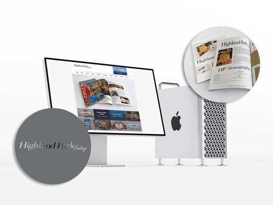 Highland Park Today, Website Design, Magazine, Video, Social Media, Multi-Channel Marketing website preview