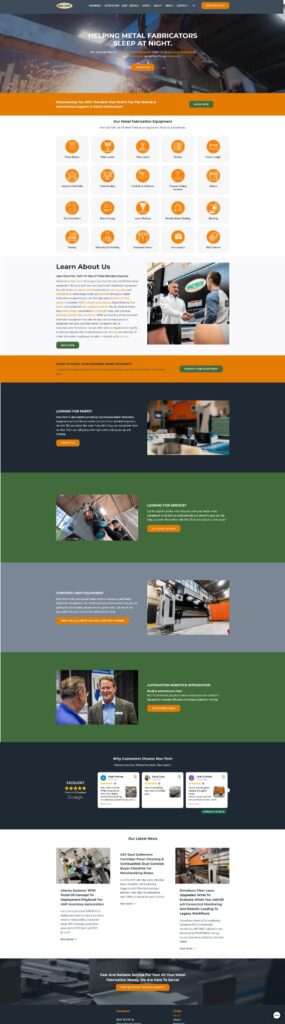 Mac-Tech Industrial SEO, AI Content & Enterprise WooCommerce Sales Tools website preview