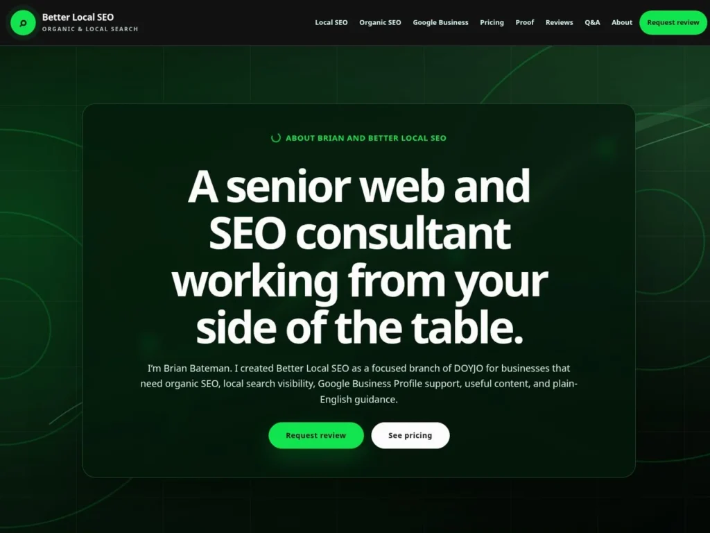 Better Local SEO project preview