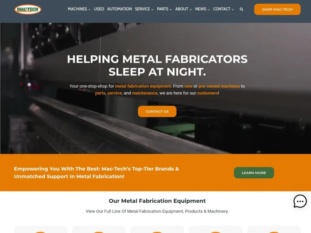 Mac-Tech website preview