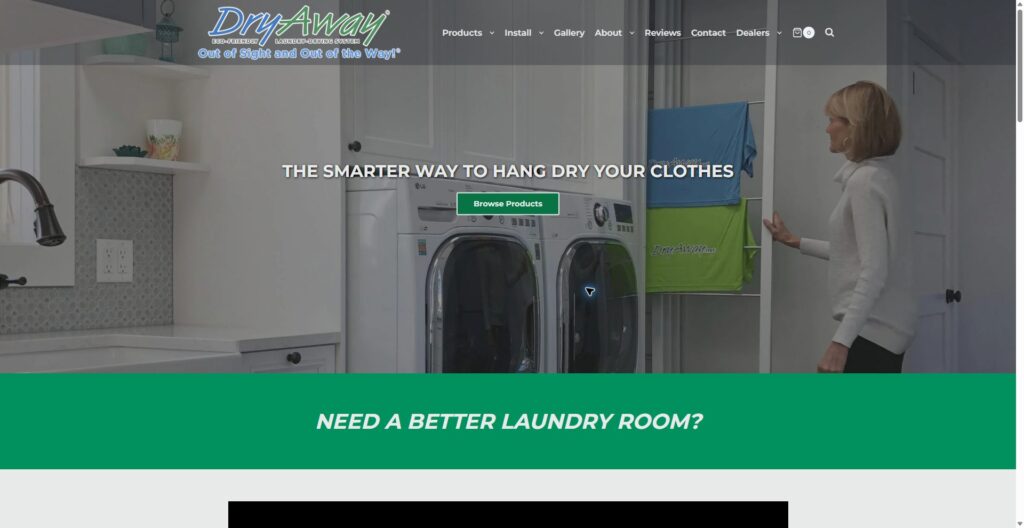 DryAway website preview